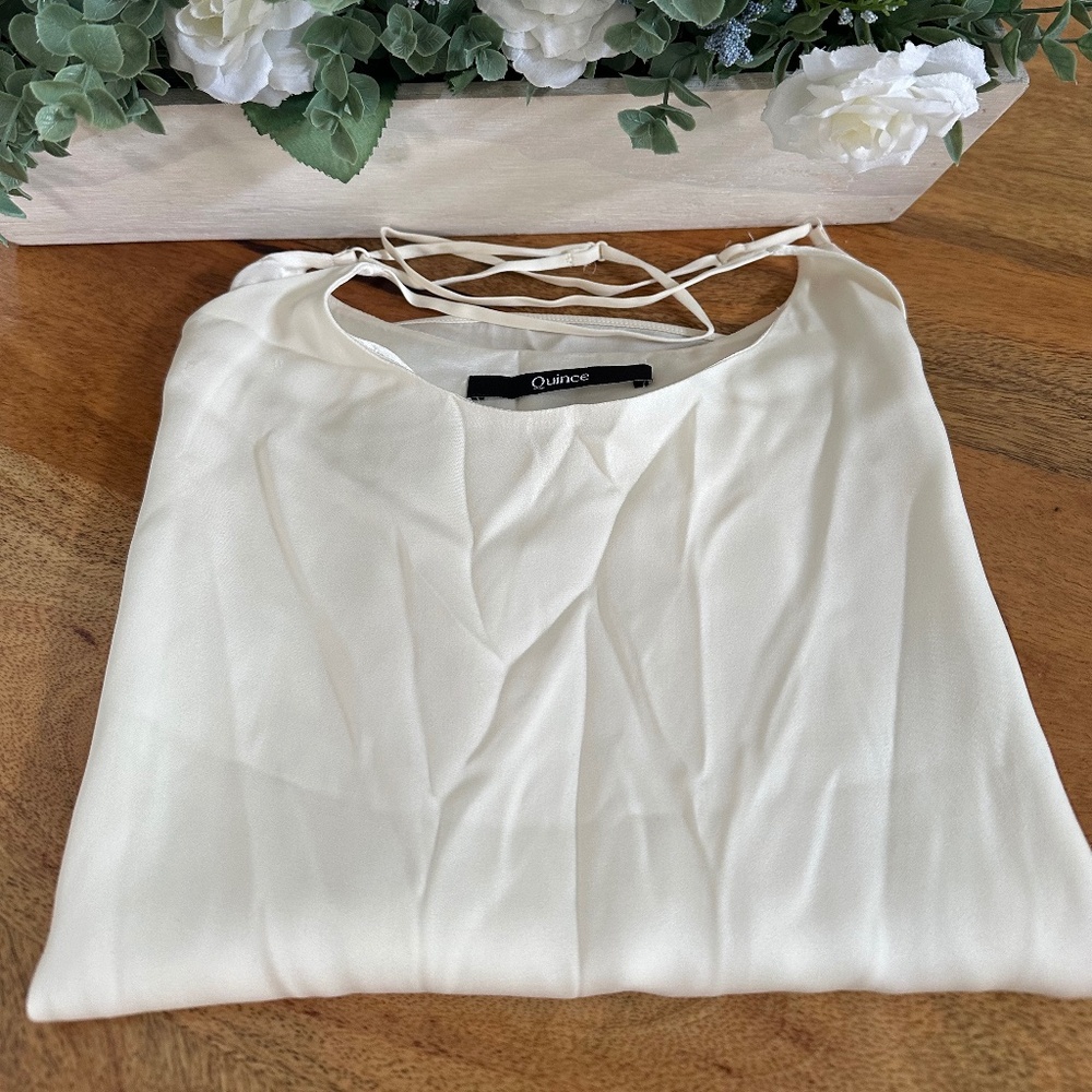 Quince SILK camisole size M